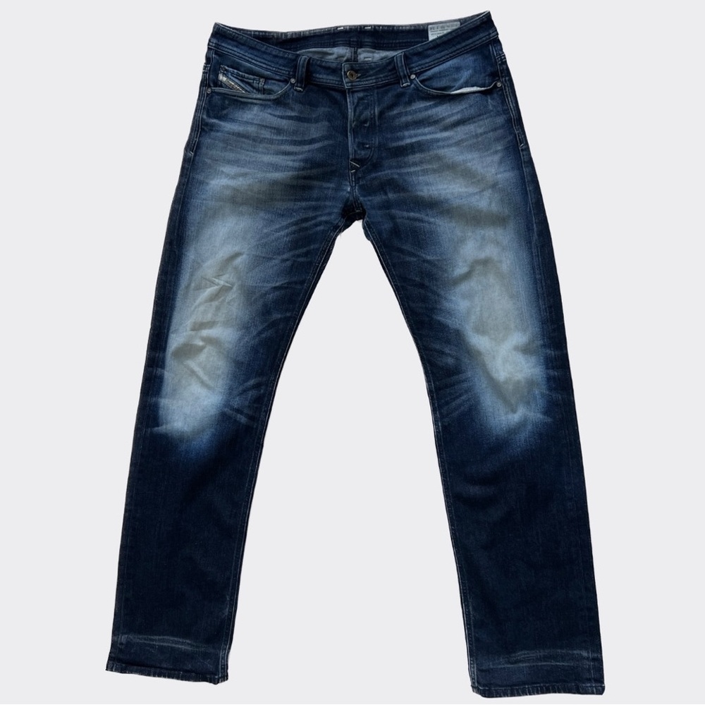 Diesel Viker Straight Leg Stretch Jeans Size 38 x 34